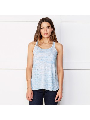 Plain Flowy racerback tank top Bella +Canvas 125 GSM